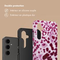 Selencia Coque arrière Vivid Samsung Galaxy S24 FE - Cosmic Orchid