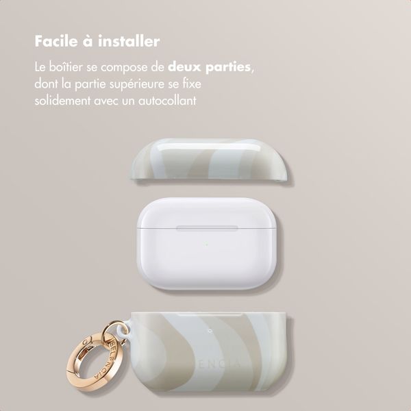 Selencia Coque Vivid Apple AirPods Pro 2 - Desert Waves Beige