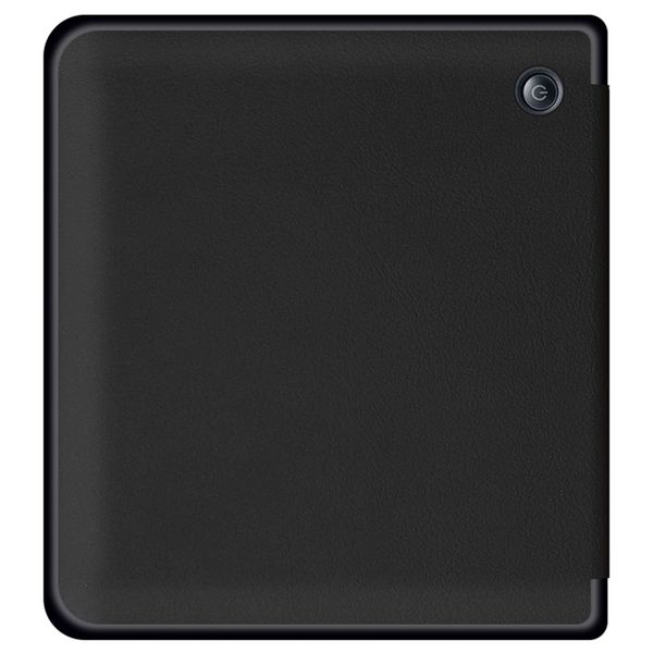 imoshion Étui de liseuse portefeuille Slim Hard Tolino Vision 5 - Noir