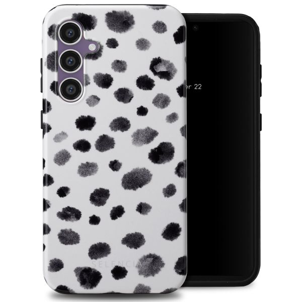 Selencia Coque arrière Vivid Tough Samsung Galaxy S23 FE - Trendy Leopard