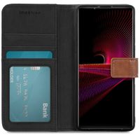 imoshion Étui de télephone portefeuille Sony Xperia 1 III - Marron