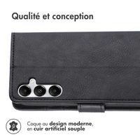 imoshion Étui de télephone portefeuille Samsung Galaxy A55 - Noir