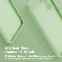 imoshion Coque Couleur avec MagSafe Samsung Galaxy S24 - Vert