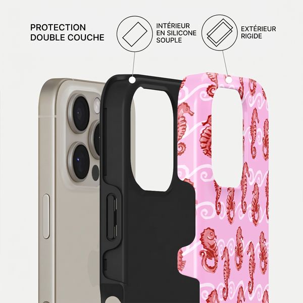 Burga Coque Tough MagSafe Apple iPhone 16 Pro - Coral Reef