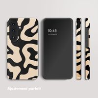 Selencia Coque arrière Vivid Samsung Galaxy S26 - Art Wave Black