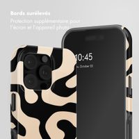 Selencia Coque arrière Vivid Apple iPhone 16 Pro - Art Wave Black