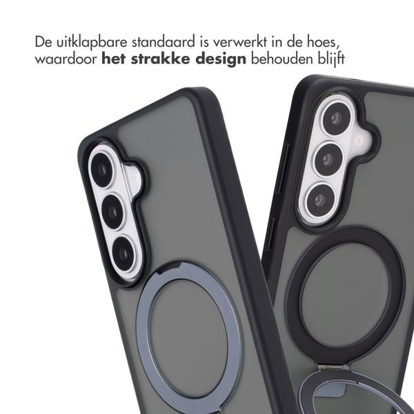 Accezz Coque Ring Stand avec MagSafe Samsung Galaxy S26 - Noir