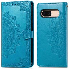 imoshion Etui de téléphone portefeuille Mandala Google Pixel 8a - Turquoise