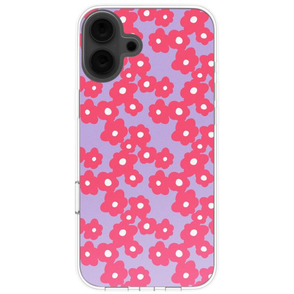 imoshion Coque design pour iPhone 16 - Dusty Rose Blossoms