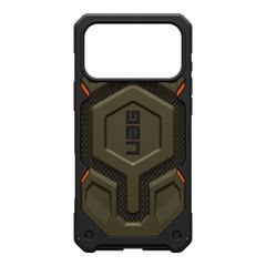 UAG Coque arrière Monarch Pro Apple iPhone 17 Pro - Kevlar Element Green
