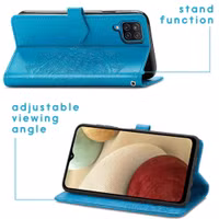 imoshion Etui de télephone Mandala Samsung Galaxy A12 - Turquoise