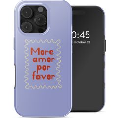 Selencia Coque arrière Vivid avec MagSafe Apple iPhone 16 Pro Max - More Amor