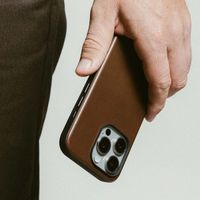 Nomad Coque Modern Horween Leather iPhone 16 Pro - Rustic Brown