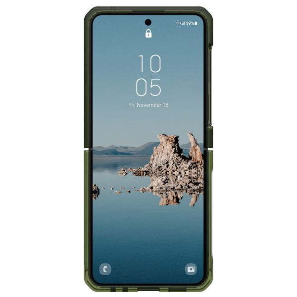 UAG Coque arrière Plyo Pro Samsung Galaxy Z Flip 5 - Olive