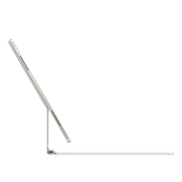 Apple Magic Keyboard Apple iPad Air 13 pouces (2025) M3 / (2024) M2 - QWERTY - Blanc