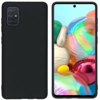 imoshion Coque Couleur Samsung Galaxy A71 - Noir