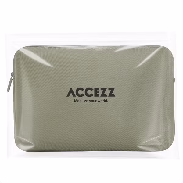 Accezz Pochette ordinateur de base 15-16 pouces - Vert