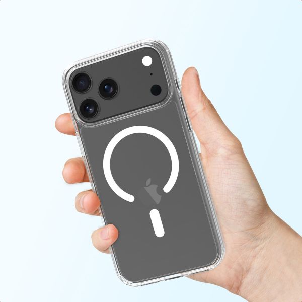 Accezz Coque arrière Xtreme Impact avec MagSafe Apple iPhone 17 Pro Max - Transparent