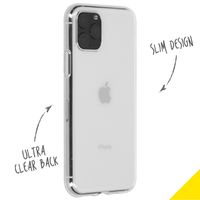 Accezz Coque Clear Apple iPhone 11 Pro - Transparent