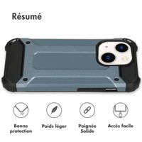 imoshion Coque Rugged Xtreme iPhone 14 Pro - Bleu foncé