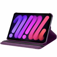 imoshion Coque tablette rotatif à 360° iPad Mini 7 (2024) / iPad Mini 6 (2021) - Violet