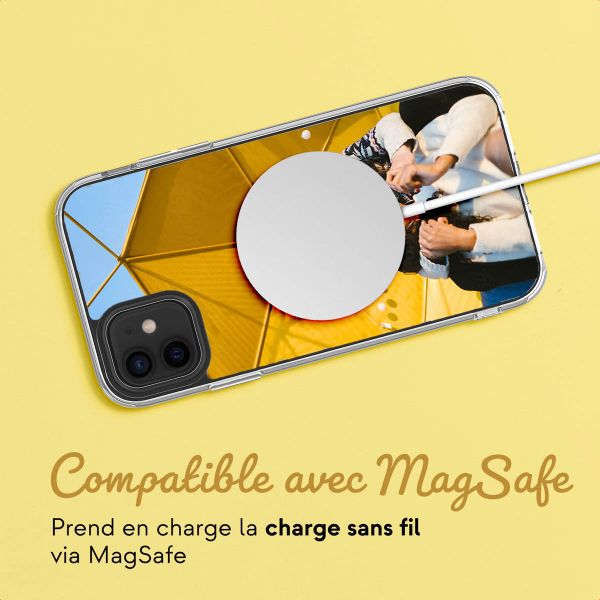 Concevez votre MagSafe Clear Case Apple iPhone 12 (Pro) - Transparent