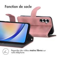 imoshion Etui de télephone portefeuille avec cordon Samsung Galaxy A35 - Rose