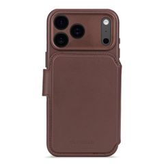 Decoded Portefeuille détachable 2 en 1 en cuir MagSafe Apple iPhone 17 Pro Max - Chocolate Brown