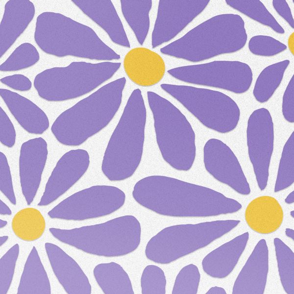 imoshion Coque Design Samsung Galaxy S24 FE - Tropical Violet Flowers Connect