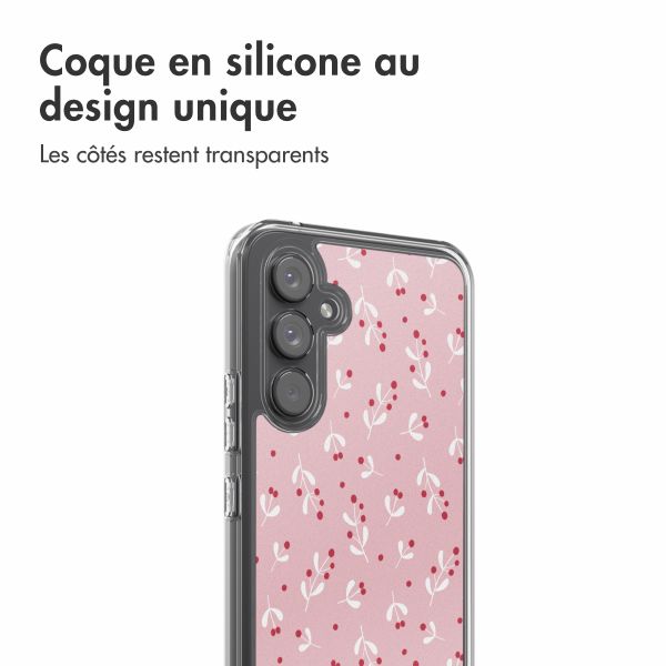 imoshion Coque Design Samsung Galaxy A54 (5G) - Berries Blush