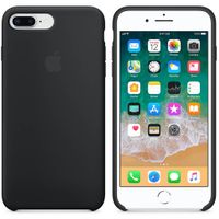 Apple Coque en silicone Apple iPhone 8 Plus / 7 Plus - Noir