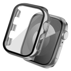 imoshion Coque rigide brillante à couverture complète pour Apple Watch Series 1 / 2 / 3 - 38 mm - Argent