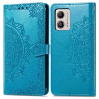 imoshion Etui de téléphone portefeuille Mandala Motorola Moto G53 - Turquoise