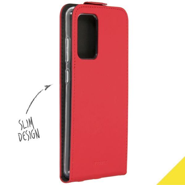 Accezz Étui à rabat Samsung Galaxy A72 - Rouge