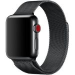 WiWu Bracelet milanais Apple Watch Series 1 á 10 / SE / Ultra (2) (44/45/46/49 mm) - Noir