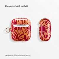 Selencia Coque Vivid  Apple Airpods 4 - Tropical Vibes Apricot