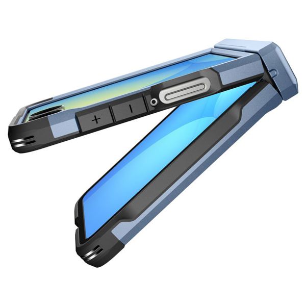 Spigen Coque Tough Armor Pro MagFit Samsung Galaxy Z Flip 7 - Sierra Blue