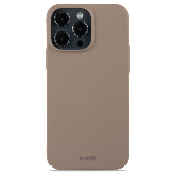 Holdit Coque Slim iPhone 14 Pro Max - Mocha Brown