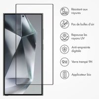 Accezz Protection d'écran en verre trempé avec applicateur Samsung Galaxy S24 Ultra