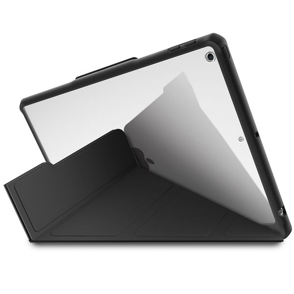 Itskins Coque tablette Hybrid Solid Folio iPad 9 (2021) 10.2 pouces / iPad 8 (2020) 10.2 pouces / iPad 7 (2019) 10.2 pouces - Noir