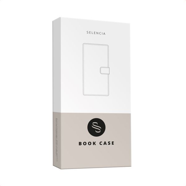 Selencia Étui portefeuille amovible Olyn avec MagSafe Samsung Galaxy S24 Ultra - Noir