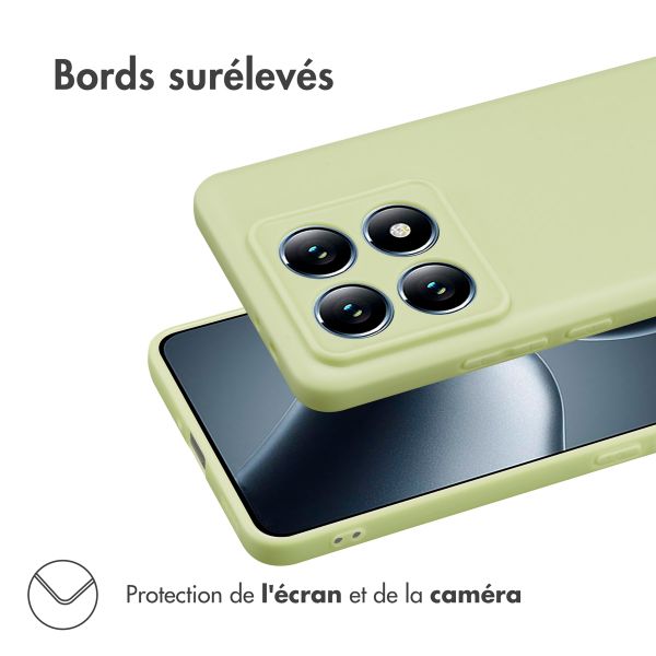 imoshion Coque Couleur Xiaomi 14T Pro - Olive Green