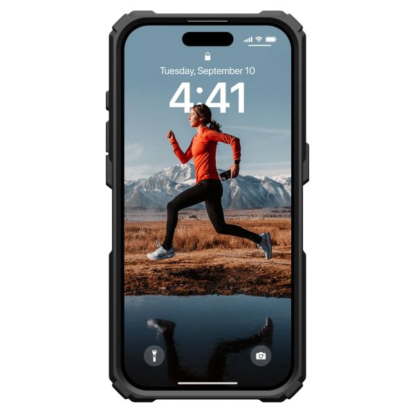 UAG Coque Plasma XTE MagSafe iPhone 15 Pro - Noir / Orange