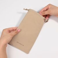 Selencia Coque arrière avec crochets amovibles Apple iPhone SE (2022 / 2020) / 8 / 7 - Transparent