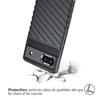 imoshion Coque Arrière Thunder Google Pixel 6a - Noir