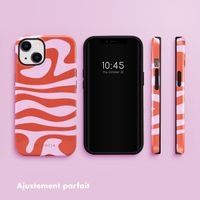 Selencia Coque arrière Vivid Tough iPhone 14 - Dream Swirl Pink