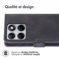 imoshion Etui de télephone portefeuille avec cordon Motorola Edge 70 Fusion - Noir