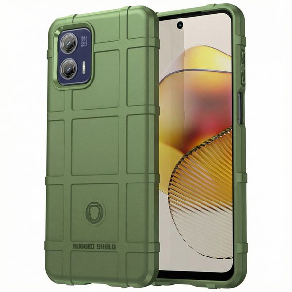 imoshion Coque Rugged Shield Motorola Moto G73 - Vert foncé