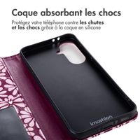 imoshion Étui de télephone portefeuille Design Samsung Galaxy A37 (5G) - Bloom Love Blush