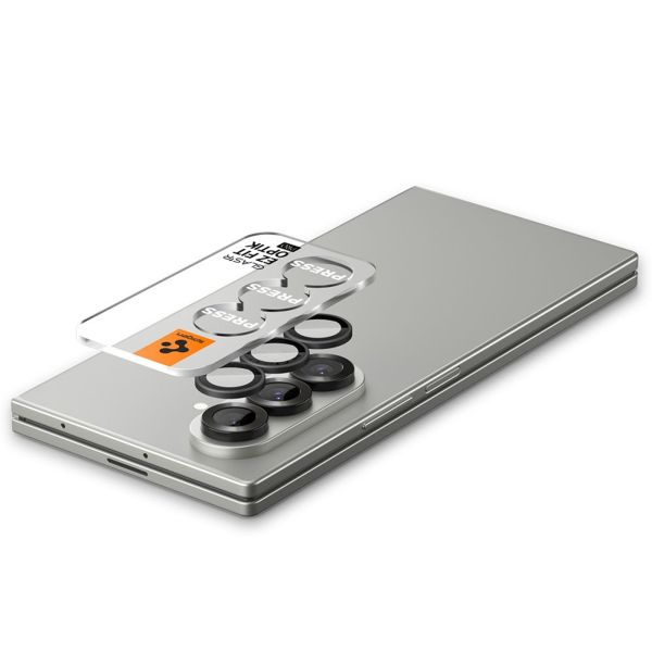 Spigen GLAStR EZ Fit Optik Pro Protection d'objectif de caméra (pack de 2) Samsung Galaxy Z Fold 7 - Noir